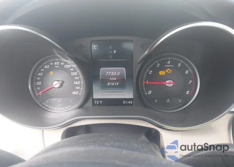 2018 Mercedes-Benz C 300 4Matic z USA, uszkodzony, nr VIN WDDWF4KB2JR424118